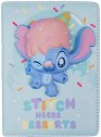 Тефтер със скуиши Stitch - Формат B6 на тема Лило и Стич - тефтер