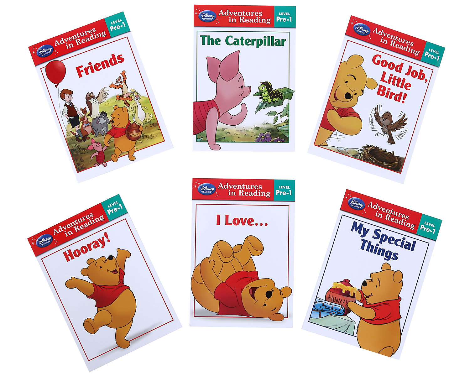 store.bg Reading Adventures Winnie the Pooh Boxed Set. Level Pre1