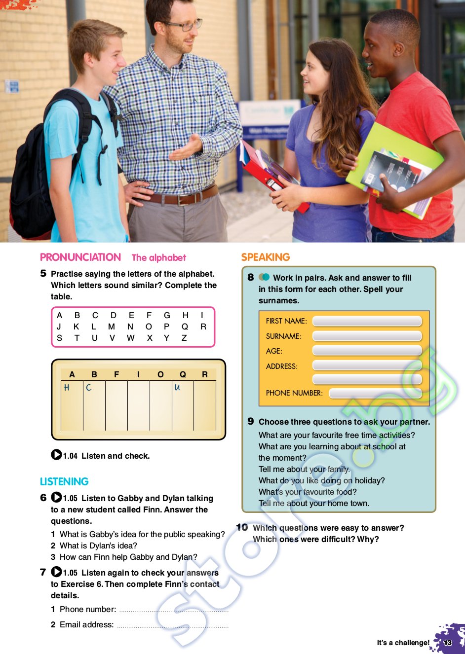 Prepare a2 ответы