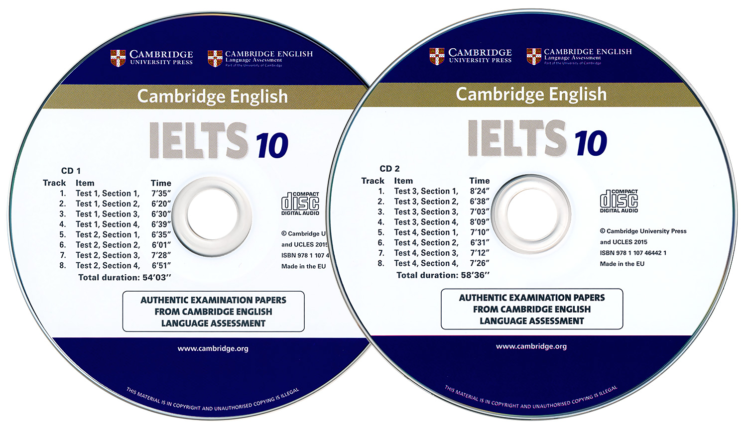 Cambridge IELTS B1 C1 2 Audio CDs Store bg