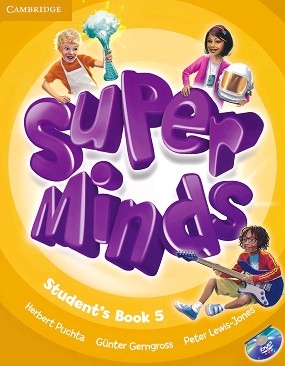 Super Minds -  5 (A2):     + DVD-ROM - Herbert Puchta, Gunter Gerngross, Peter Lewis-Jones - 