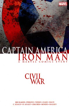 Civil War: Captain America. Iron Man - Brian Michael Bendis, Ed Brubaker, Christos Gage, Charles Knauf, Daniel Knauf - 
