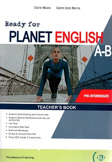 Ready for Planet English -  Pre-Intermediate (A2+):         A  B : Split Edition - Claire Moore, Catrin Elen Morris -   