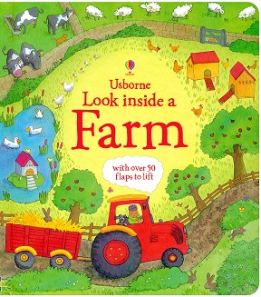 Look Inside a Farm - Katie Daynes, Simone Abel - 