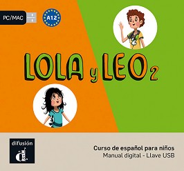 Lola y Leo -  2 (A1.2): USB     :      - Marcela Fritzler, Francisco Lara, Daiane Reis - 