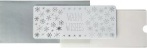 Поздравителна картичка-плик - Warm Wishes - картичка