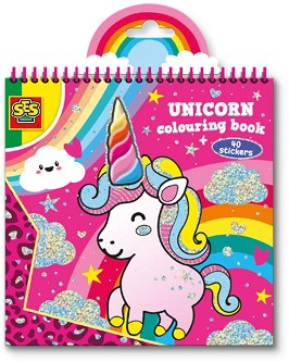 Unicorn  - Книжка за оцветяване - книга