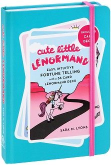 Cute Little Lenormand + 36 card lenormand deck - Sara M. Lyons - книга