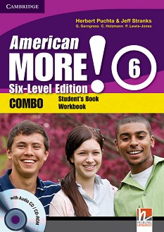 American More! -  6 (B1):     - Combo + CD / CD-ROM - Herbert Puchta, Jeff Stranks, Gunter Gerngross, Christian Holzmann, Peter Lewis-Jones - 