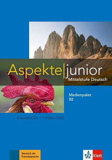 Aspekte junior -  B2:    4 CD  DVD - Ute Koithan, Helen Schmitz, Tanja Sieber, Ralf Sonntag - 