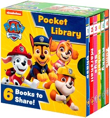 Paw Patrol Pocket Library - детска книга