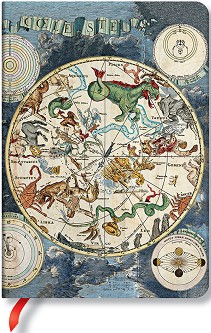  Paperblanks Celestial Planisphere - 12 x 17 cm - 