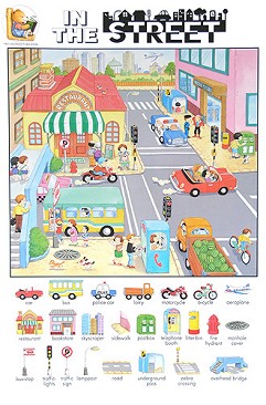      : In The Street - 52 x 77 cm - 