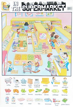      : In the Supermarket - 52 x 77 cm - 