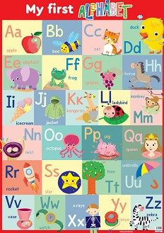   : My first alphabet - 50  70 cm - 