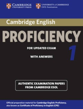 Cambridge English Proficiency for updated exam:      :  1:    - 