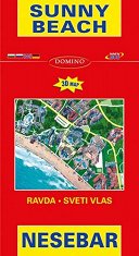    , ,     Map of Sunny Beach, Nesebar, Ravda and Sveti Vlas - 