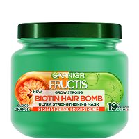 Garnier Fructis Grow Strong Biotin Hair Bomb Mask - 