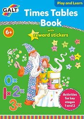 Galt: ����� �� �� ��������� - ������������� ������ ��� ������� Times Tables Book with Reward Stickers - ��������