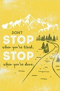  Simetro books Don't stop when you are tired - 