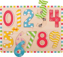 ������ ������ Bigjigs Toys - �� 0 �� 9 - ������ �����