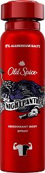 Old Spice Night Panther Deodorant Body Spray - 