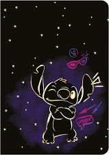 Ученическа тетрадка Stitch Gold Формат A5 с редове -