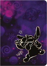 Ученическа тетрадка Stitch Gold Формат A5 с малки квадратчета -