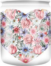 �������� ���� Bolsius Floral Heart - ��������