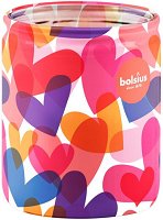 �������� ���� Bolsius Colorful Hearts - �����