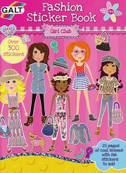 Galt: ������� �������� - ������ ��� ������� Girl Club Fashion Sticker Book - ������ �����